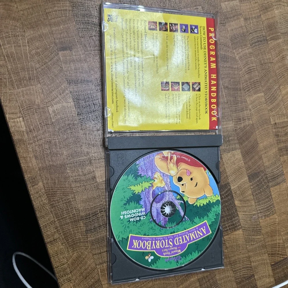 Disney's Winnie the Pooh & the Honey Tree Animated StoryBook Windows  CD-ROM PC